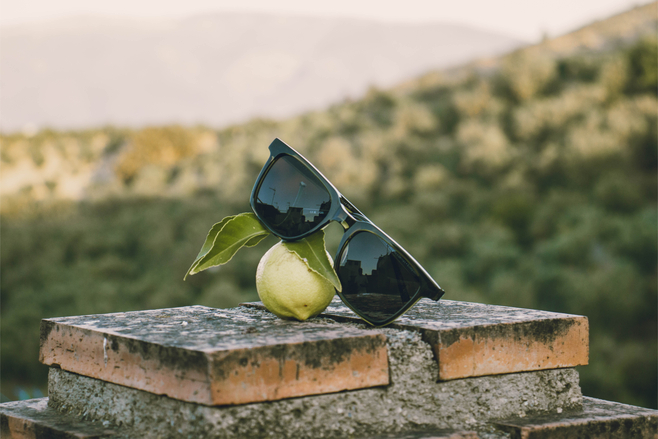 Slunecni bryle ECO Shades jsou vyrobene z odolnych materialu.